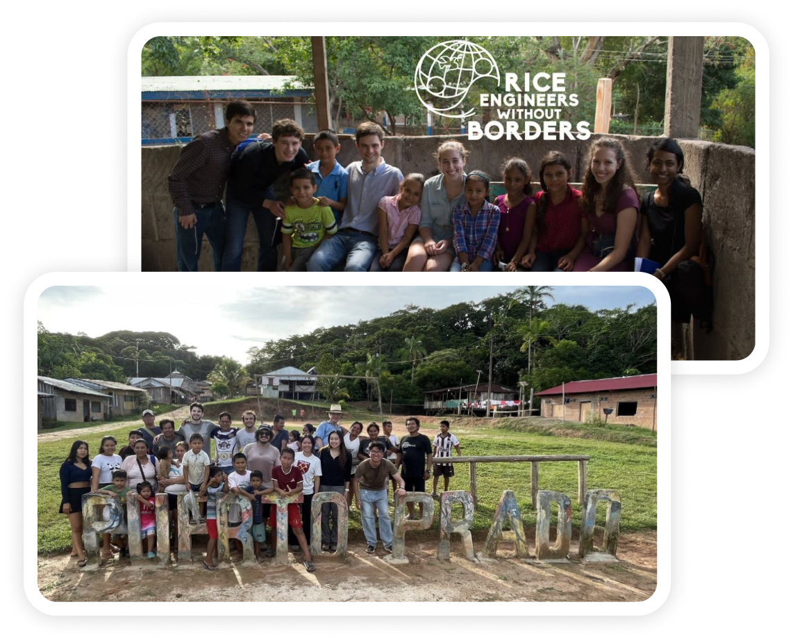 Rice EWB fostering activities